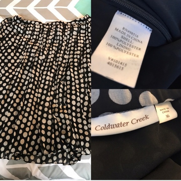 Coldwater Creek Pleated Skirt - Picture 2 of 2